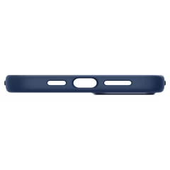 Apple iPhone 14 case blue SPIGEN SILICONE FIT MAG MAGSAFE