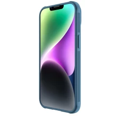 Apple iPhone 14 case blue Nillkin CamShield Pro Magnetic