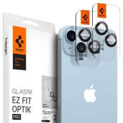 iPhone iPhone 14 aizsargstikls SPIGEN OPTIK.TR EZ FIT CAMERA PROTECTOR Apple iPhone 14 (2-pack)