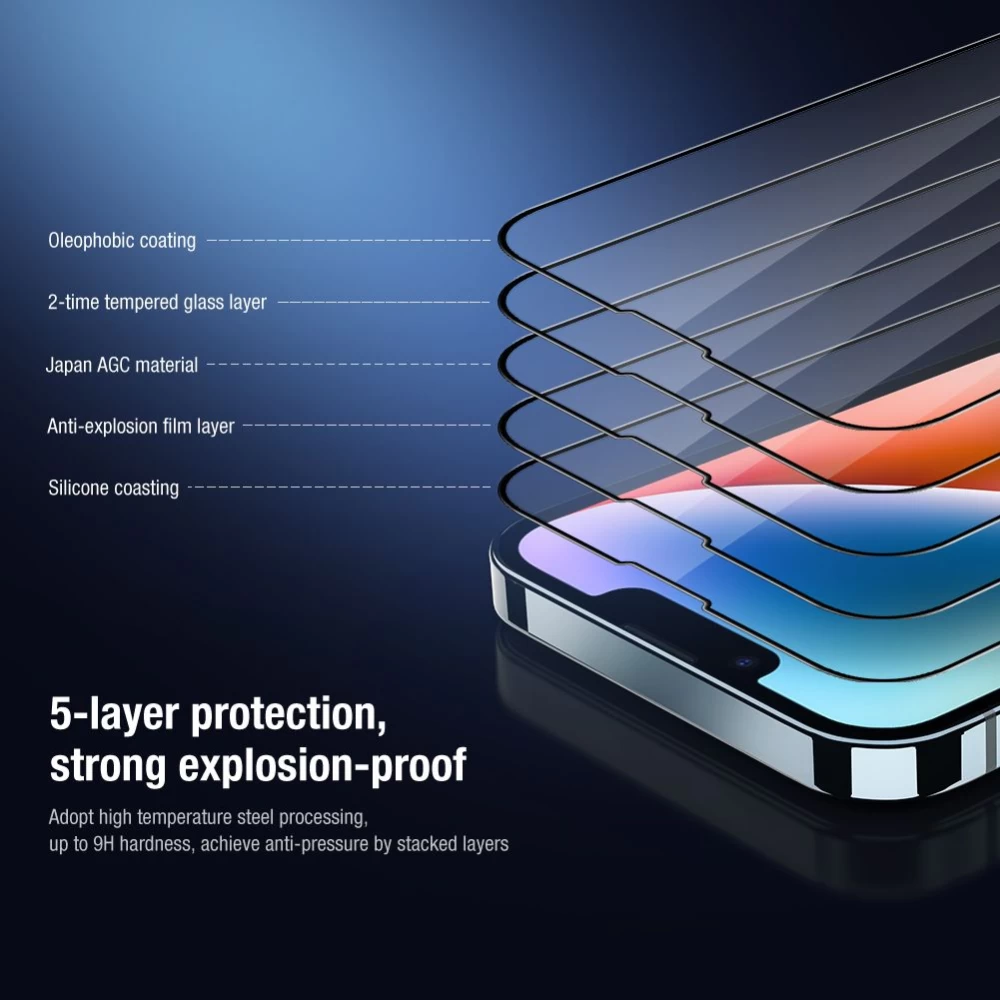Apple iPhone 14 Plus защитное стекло  Nillkin 2-in-1 HD