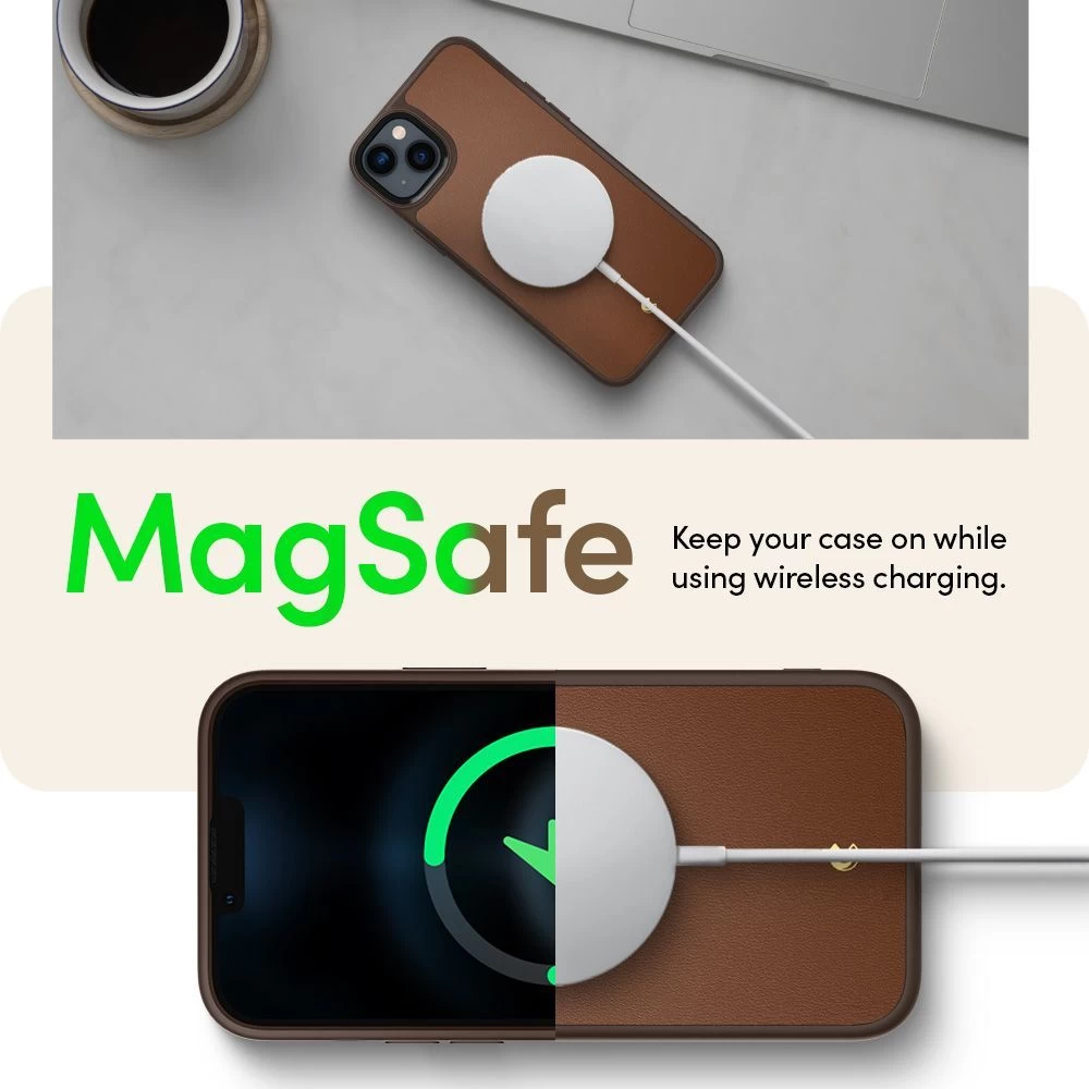 Apple iPhone 14 Plus ümbris pruun SPIGEN CYRILL KAJUK MAG MAGSAFE