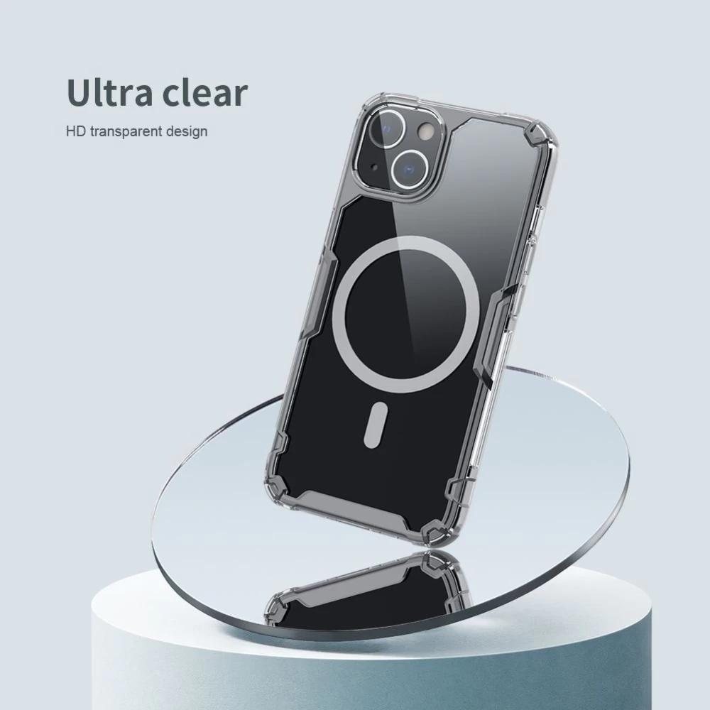 Apple iPhone 14 Plus ümbris läbipaistev Nillkin TPU Pro Magnetic