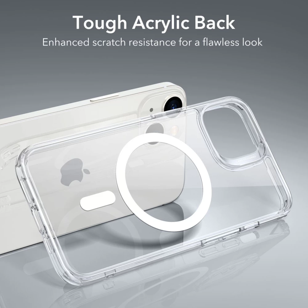 Apple iPhone 14 Plus case transparent ESR CLASSIC HYBRID HALOLOCK MAGSAFE