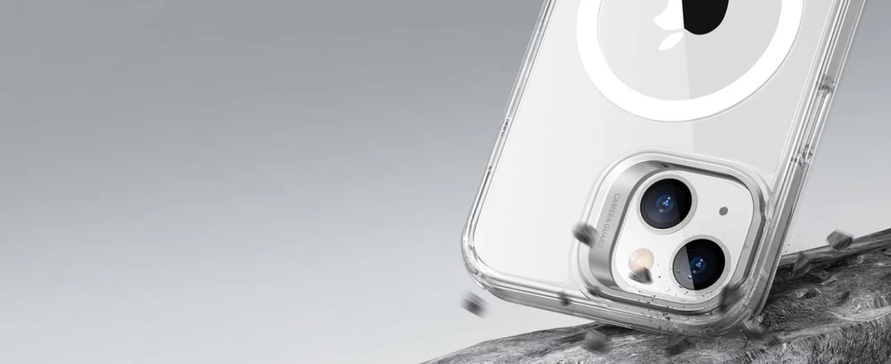 Apple iPhone 14 Plus case transparent ESR CLASSIC KICKSTAND HALOLOCK MAGSAFE