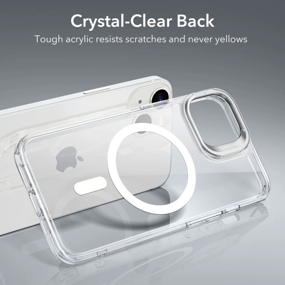 Apple iPhone 14 Plus case transparent ESR CLASSIC KICKSTAND HALOLOCK MAGSAFE