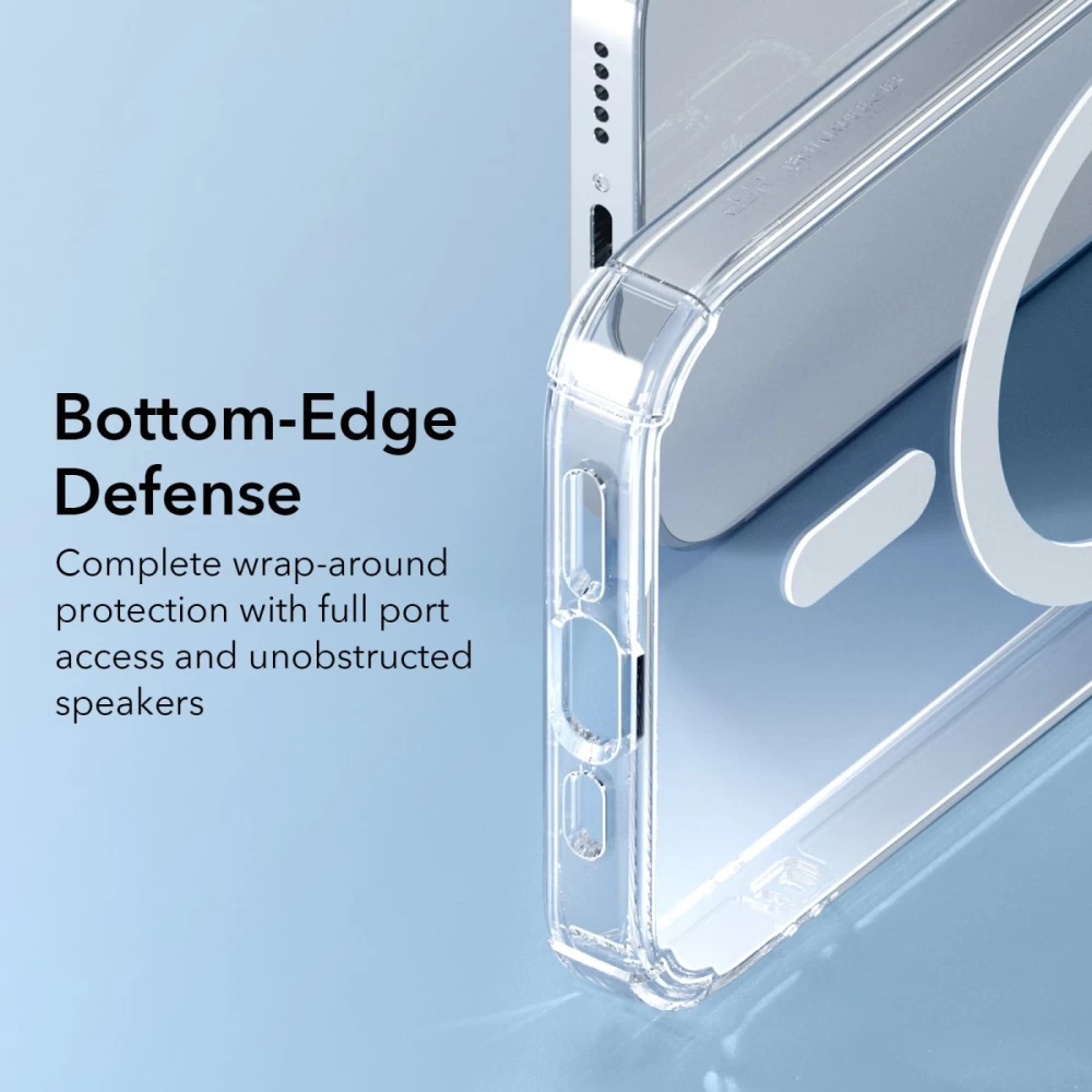 Apple iPhone 14 Plus case transparent ESR KRYSTEC™ HALOLOCK MAGSAFE