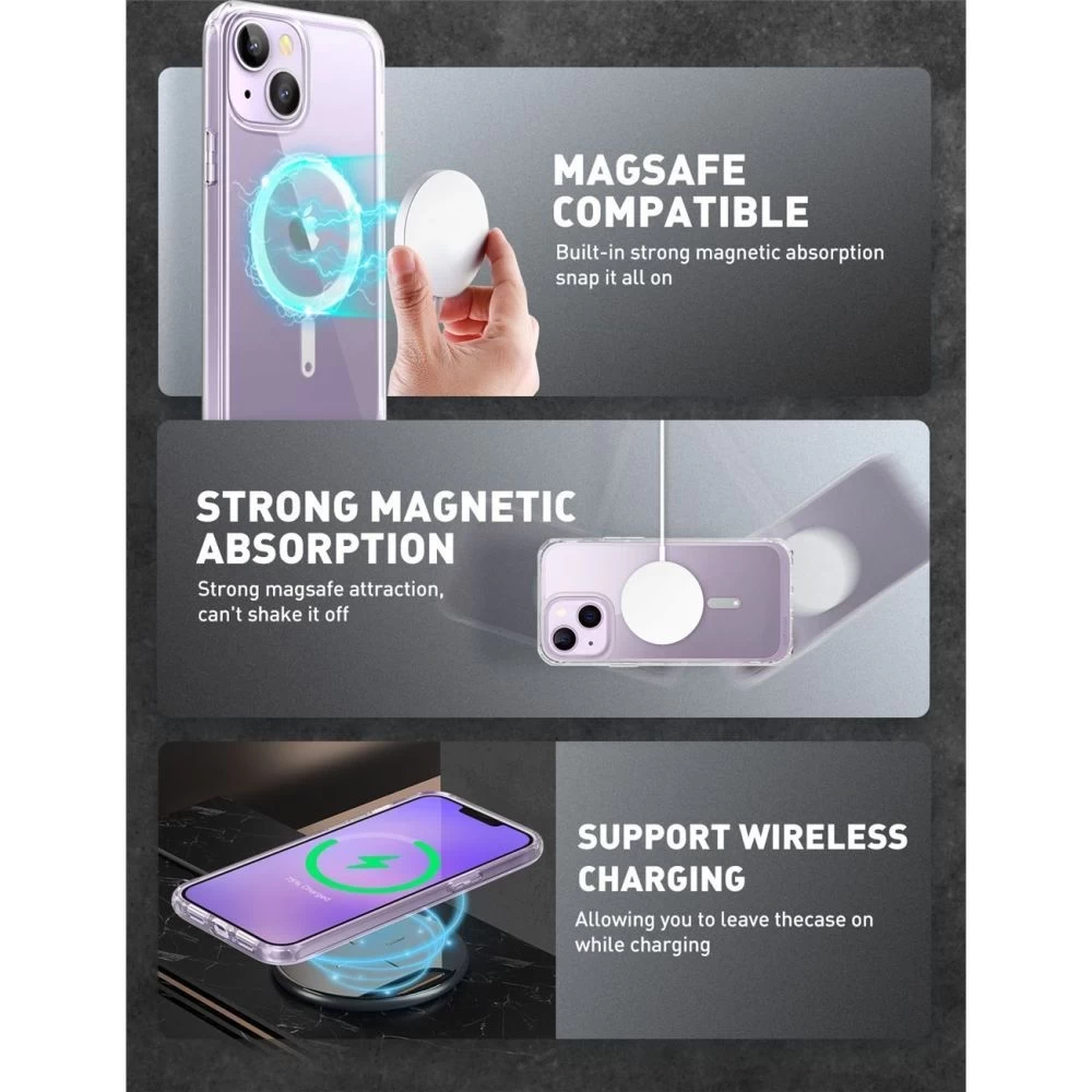 Apple iPhone 14 Plus ümbris läbipaistev SUPCASE UB MAGSAFE