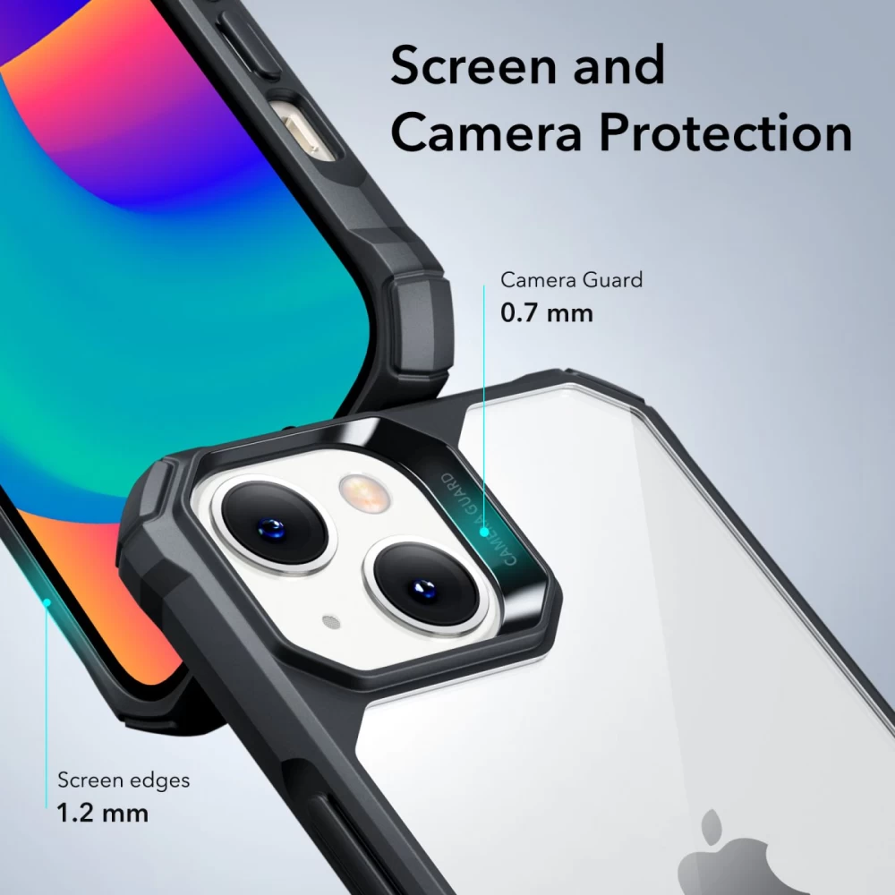 Apple iPhone 14 Plus ümbris läbipaistev hall ESR AIR ARMOR