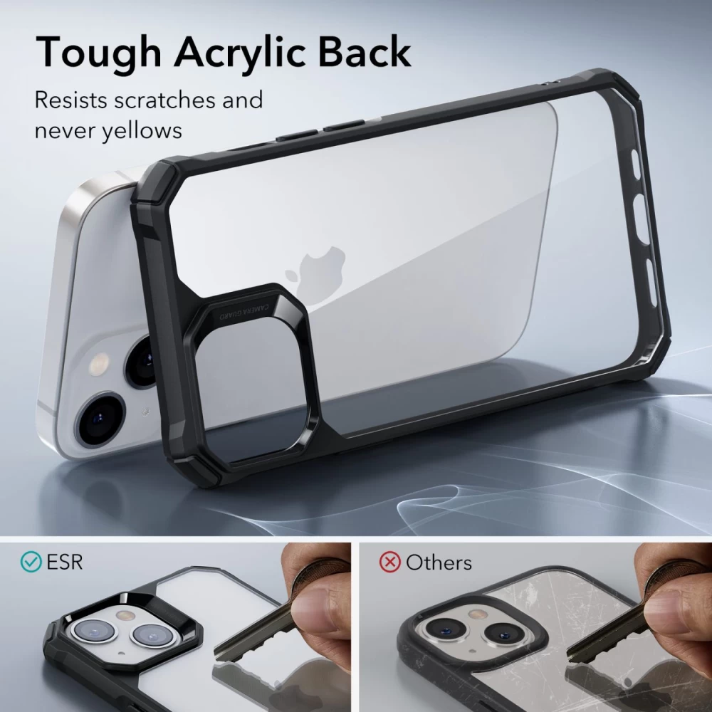 Apple iPhone 14 Plus ümbris läbipaistev hall ESR AIR ARMOR