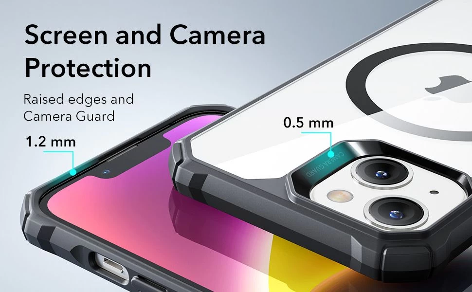 Apple iPhone 14 Plus ümbris läbipaistev hall ESR AIR ARMOR HALOLOCK MAGSAFE