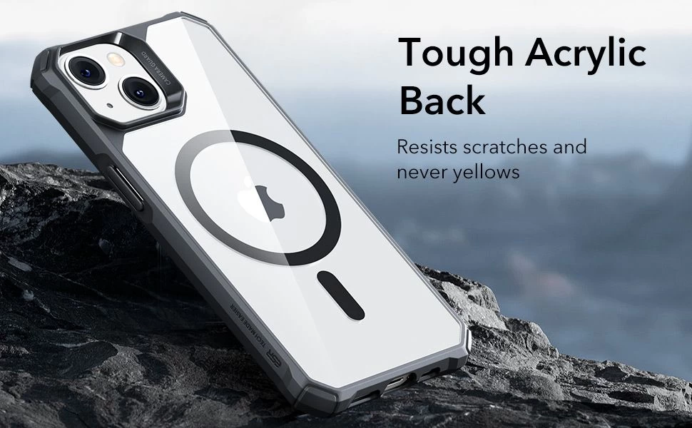 Apple iPhone 14 Plus ümbris läbipaistev hall ESR AIR ARMOR HALOLOCK MAGSAFE