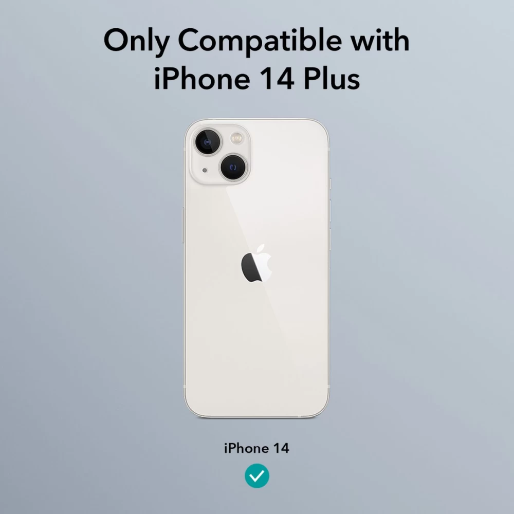 Apple iPhone 14 Plus ümbris läbipaistev hall ESR AIR ARMOR HALOLOCK MAGSAFE