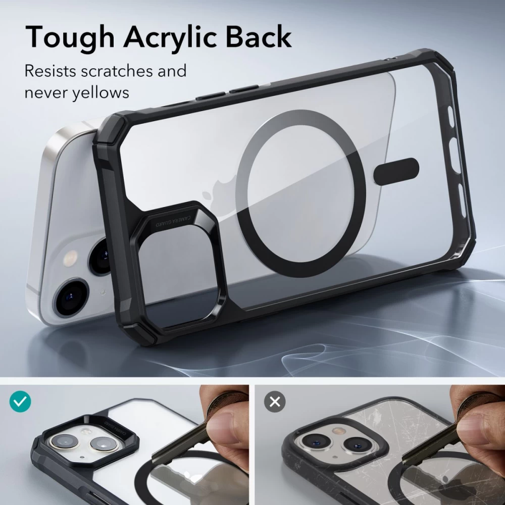 Apple iPhone 14 Plus ümbris läbipaistev hall ESR AIR ARMOR HALOLOCK MAGSAFE