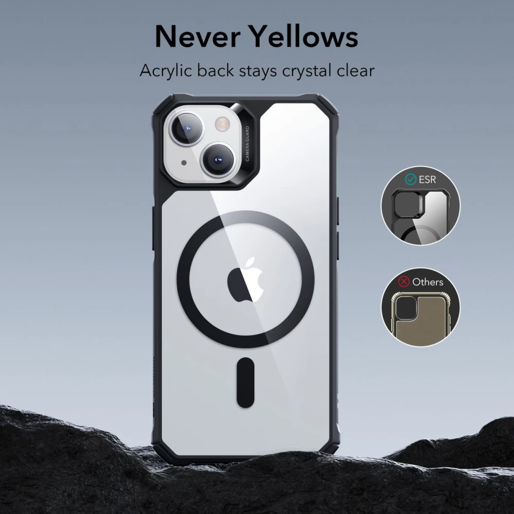 Apple iPhone 14 Plus ümbris läbipaistev hall ESR AIR ARMOR HALOLOCK MAGSAFE