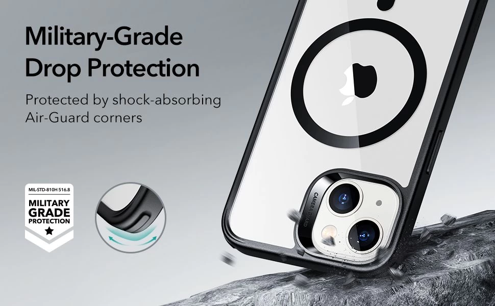 Apple iPhone 14 Plus ümbris läbipaistev hall ESR CH HALOLOCK MAGSAFE
