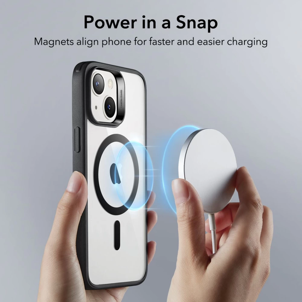 Apple iPhone 14 Plus ümbris läbipaistev hall ESR CH HALOLOCK MAGSAFE