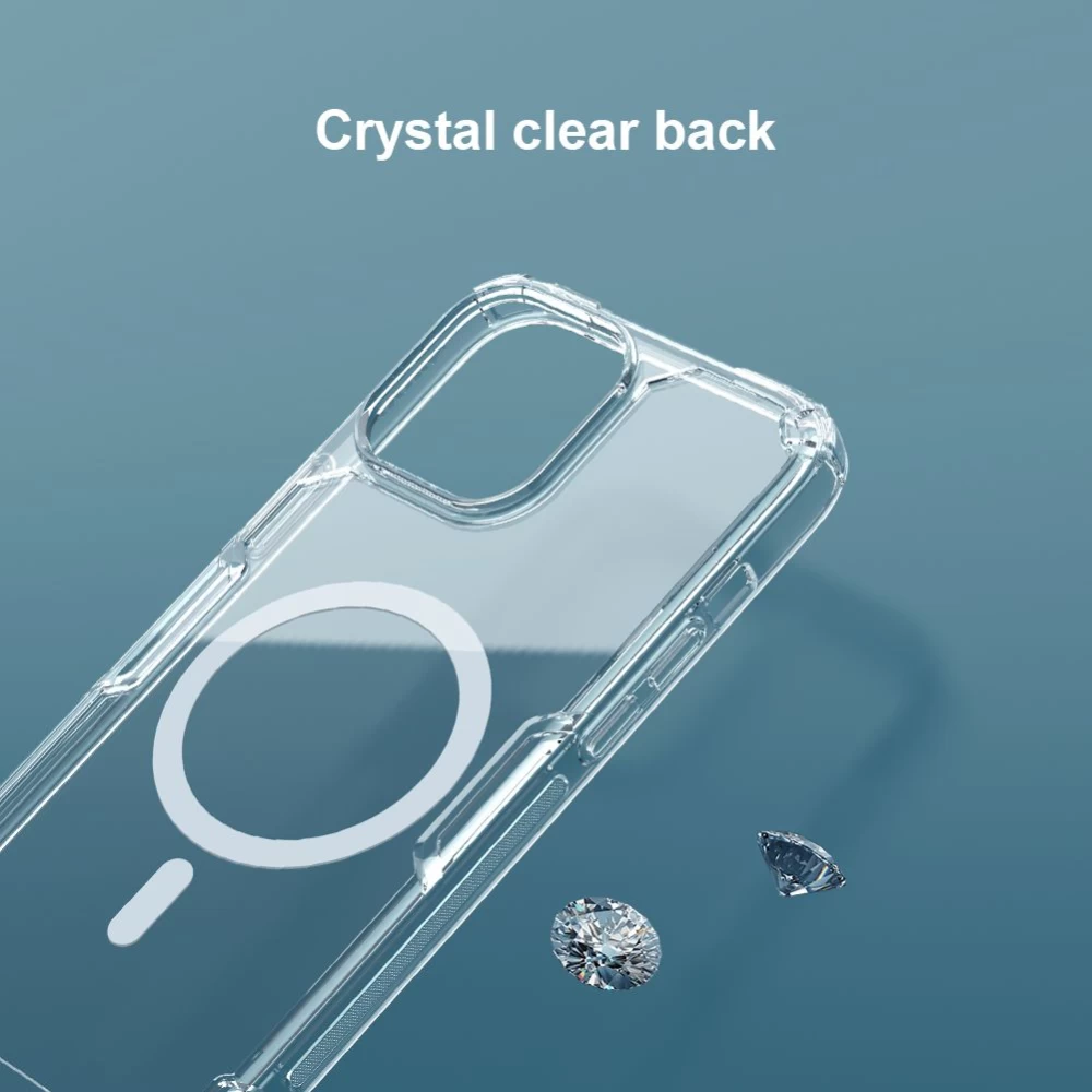 Apple iPhone 14 Plus skal genomskinlig blå Nillkin TPU Pro Magnetic