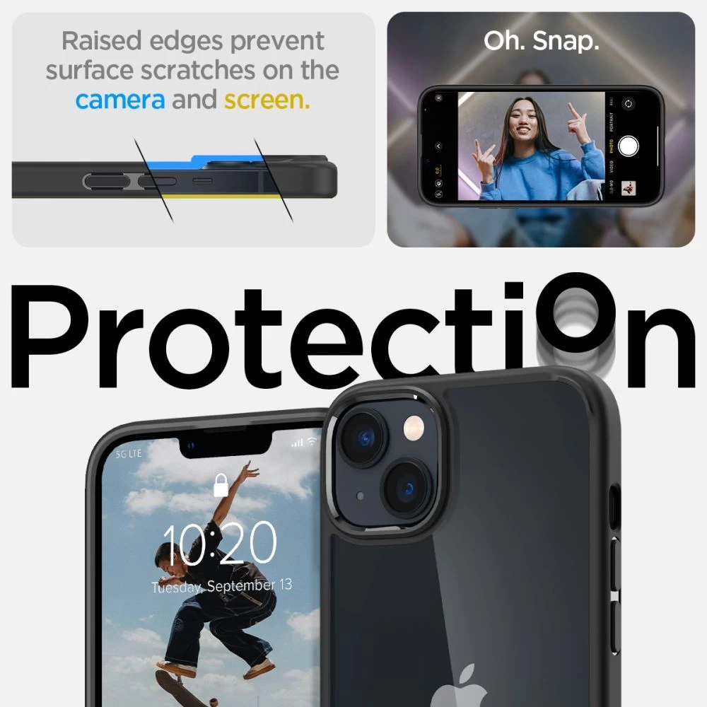 Apple iPhone 14 Plus dėklas Juoda SPIGEN ULTRA HYBRID