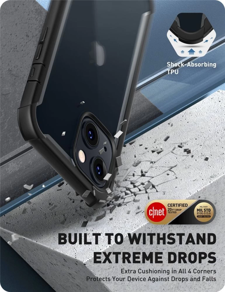 Apple iPhone 14 Plus dėklas Juoda SUPCASE IBLSN ARES
