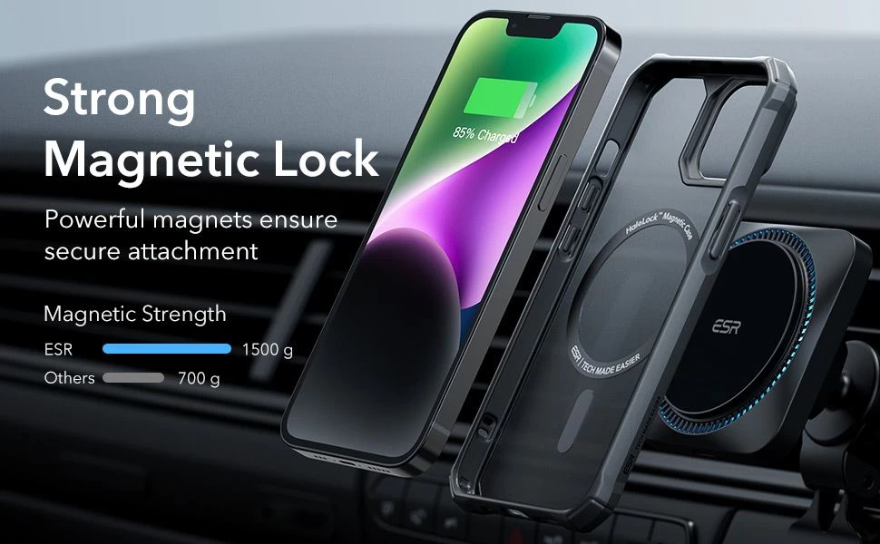 Apple iPhone 14 Plus dėklas Juoda ESR AIR ARMOR HALOLOCK MAGSAFE