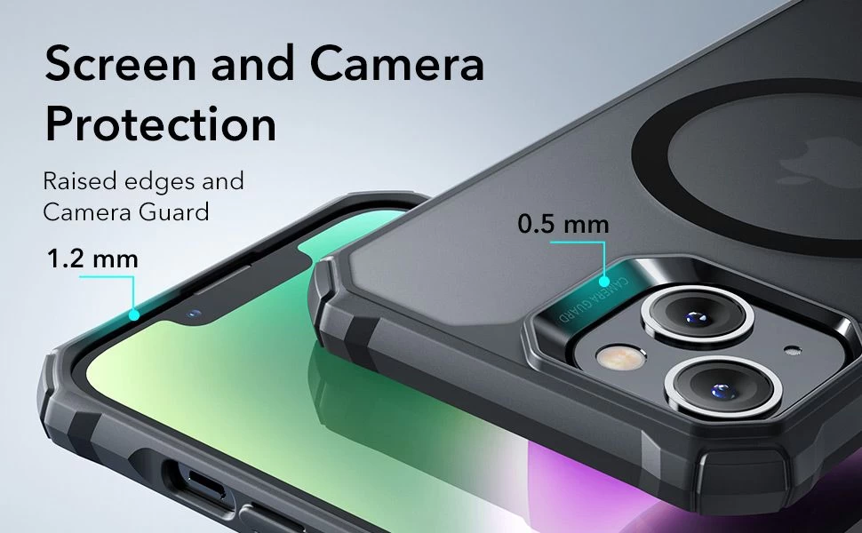 Apple iPhone 14 Plus dėklas Juoda ESR AIR ARMOR HALOLOCK MAGSAFE