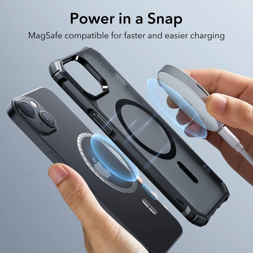 Apple iPhone 14 Plus dėklas Juoda ESR AIR ARMOR HALOLOCK MAGSAFE