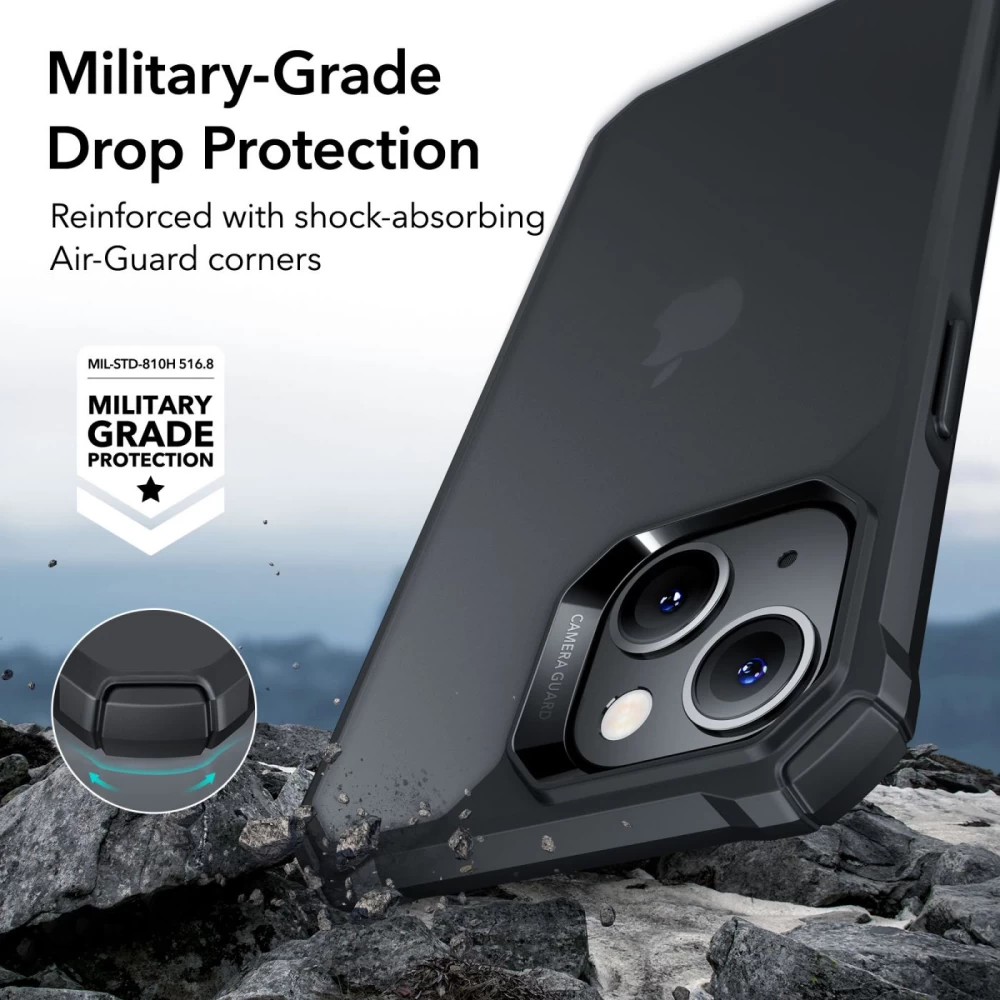 Apple iPhone 14 Plus suojakuori musta ESR AIR ARMOR