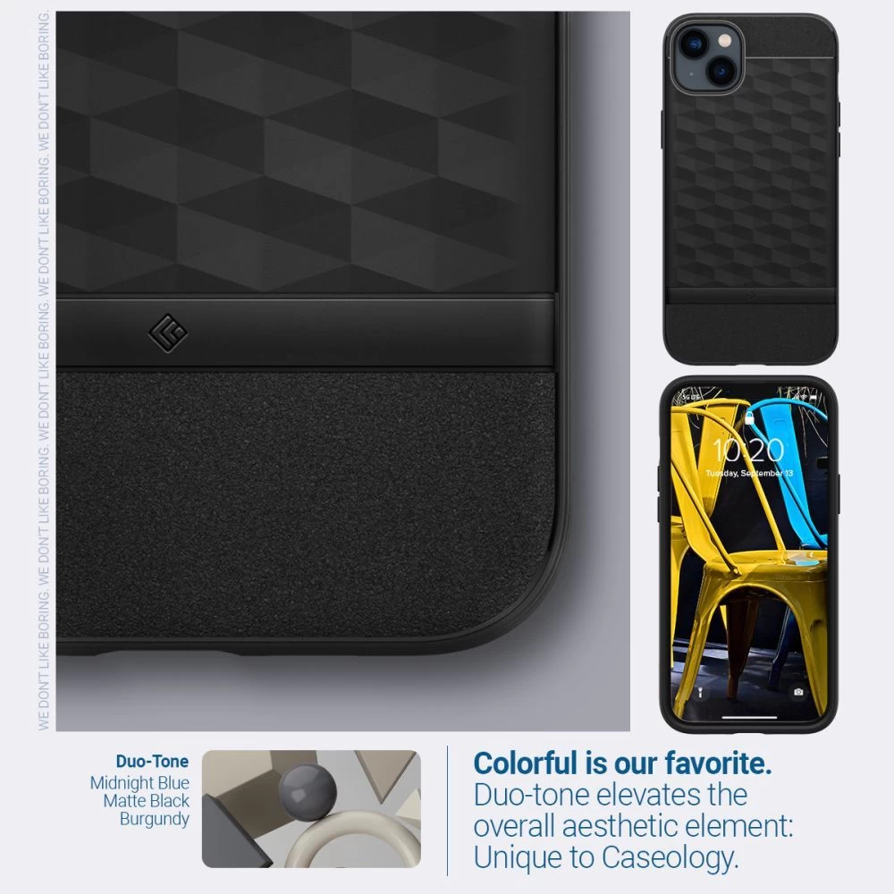 Apple iPhone 14 Plus чехол черный CASEOLOGY Parallax Mag Magsafe