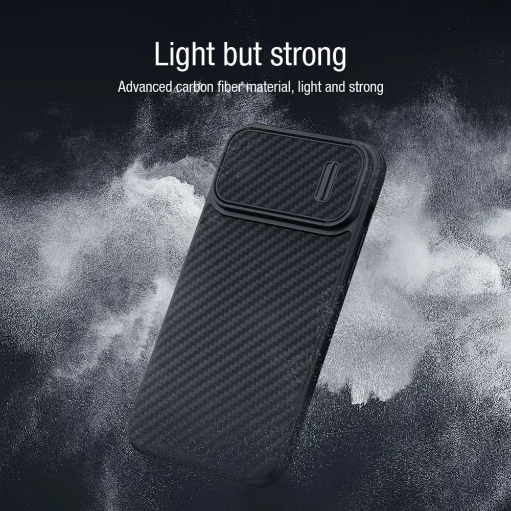 Apple iPhone 14 Plus чехол черный Nillkin Synthetic Fiber S
