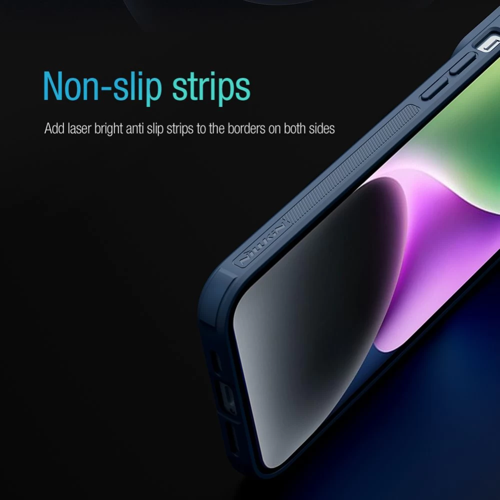 Apple iPhone 14 Plus dėklas Juoda Nillkin Textured  S Magnetic
