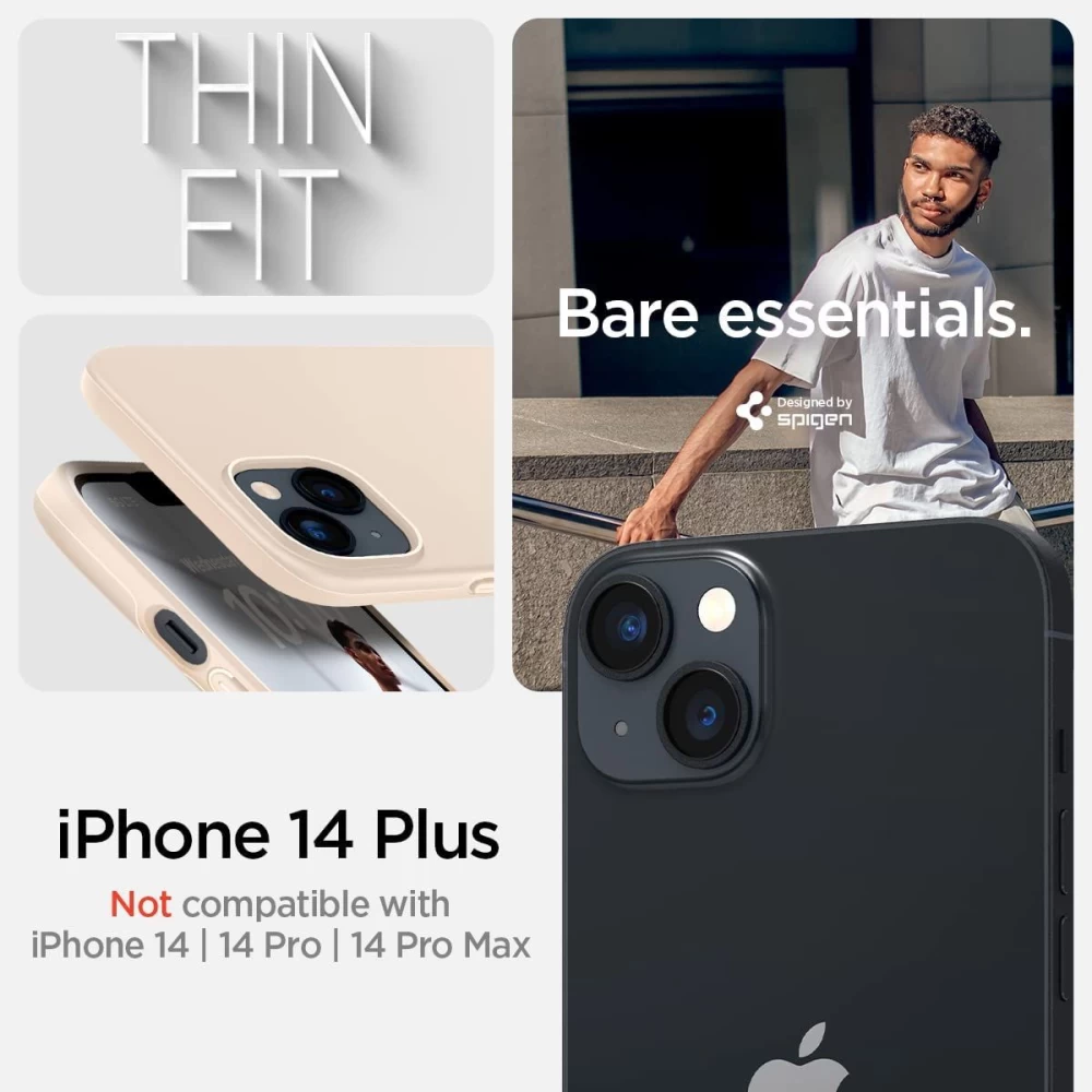 Apple iPhone 14 Plus ümbris valge SPIGEN THIN FIT