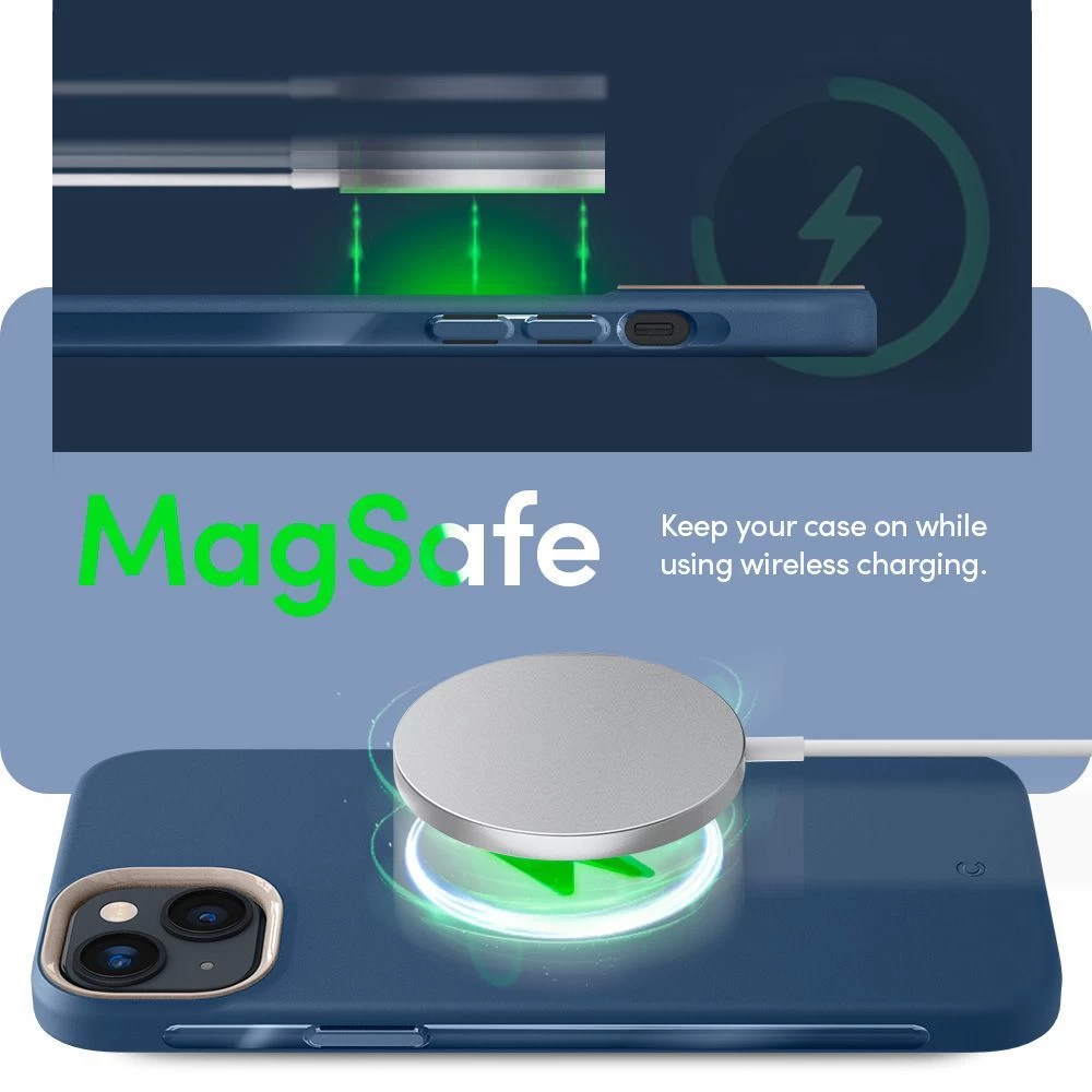 Apple iPhone 14 Plus ümbris sinine SPIGEN CYRILL ULTRA Color Mag Magsafe