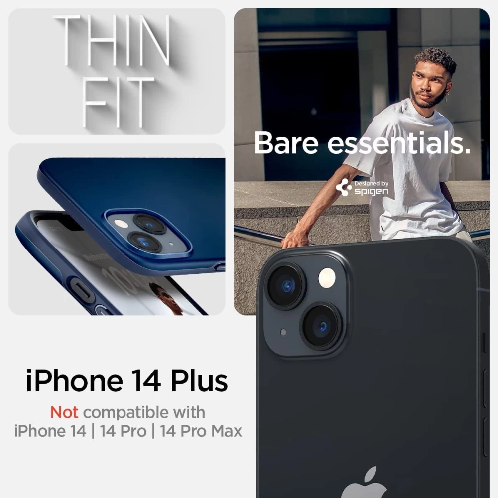 Apple iPhone 14 Plus ümbris sinine SPIGEN THIN FIT