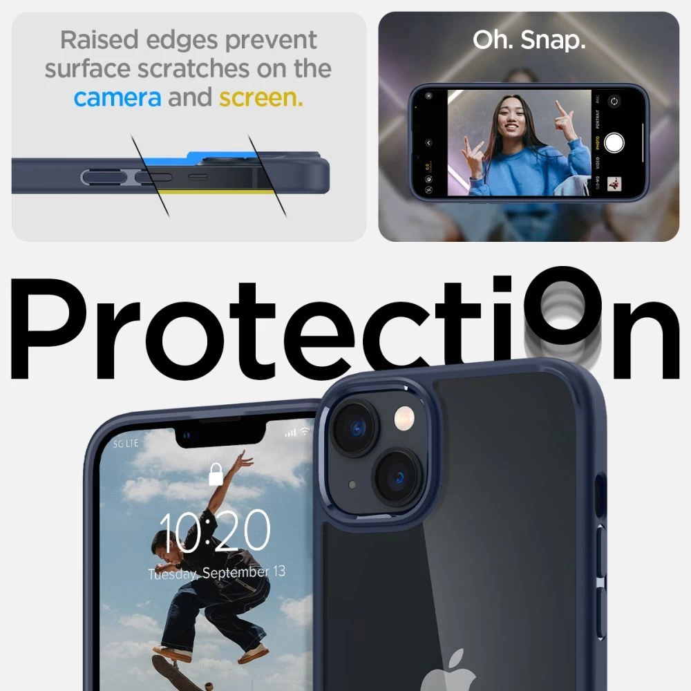 Apple iPhone 14 Plus case blue SPIGEN ULTRA HYBRID
