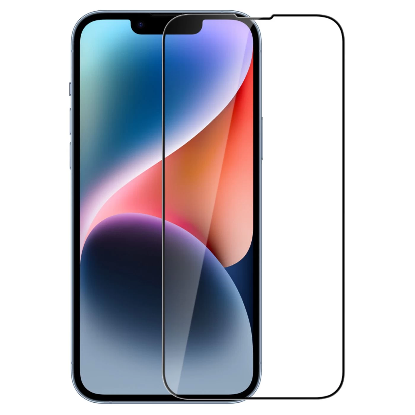 Apple iPhone 14 Plus защитное стекло Nillkin 2-in-1 HD