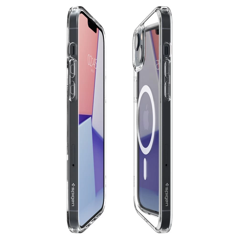 Apple iPhone 14 Plus suojakuori valkoinen SPIGEN ULTRA HYBRID Mag Magsafe