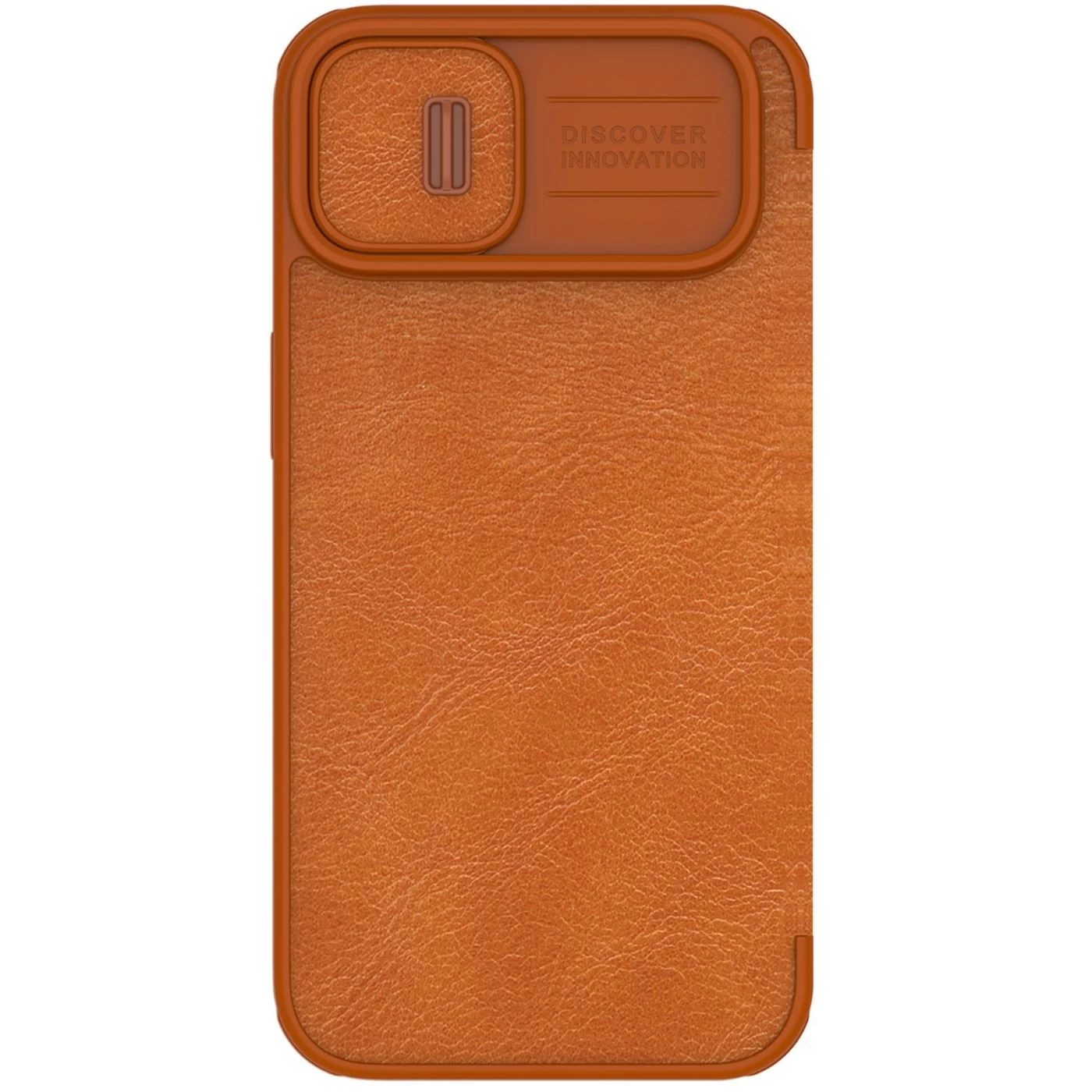 Apple iPhone 14 Plus dėklas rudas Nillkin Qin Pro Leather