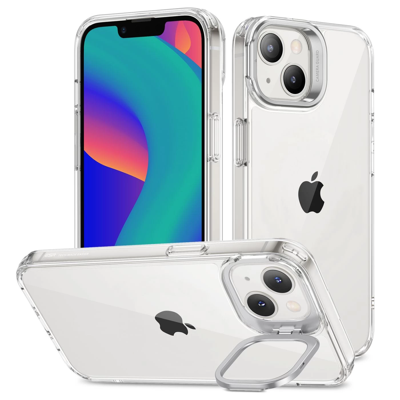 Apple iPhone 14 Plus ümbris läbipaistev ESR CLASSIC KICKSTAND