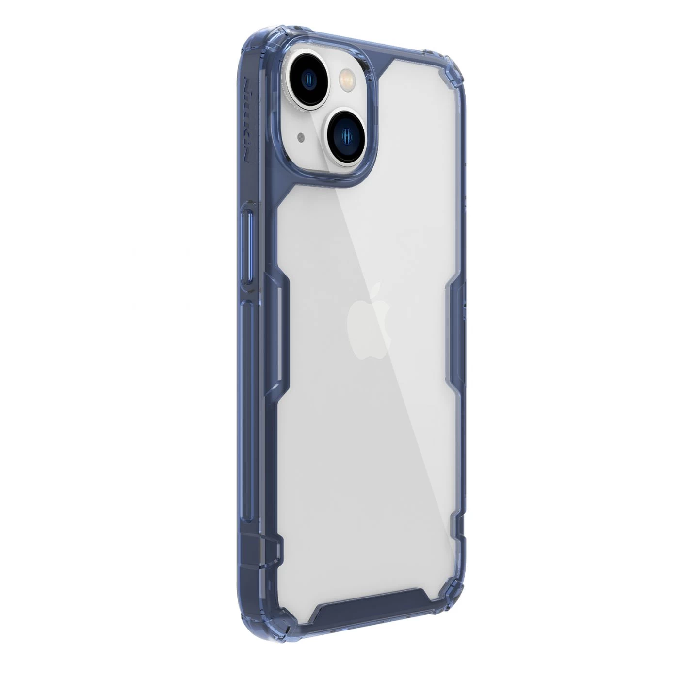 Apple iPhone 14 Plus case translucent blue Nillkin TPU Pro