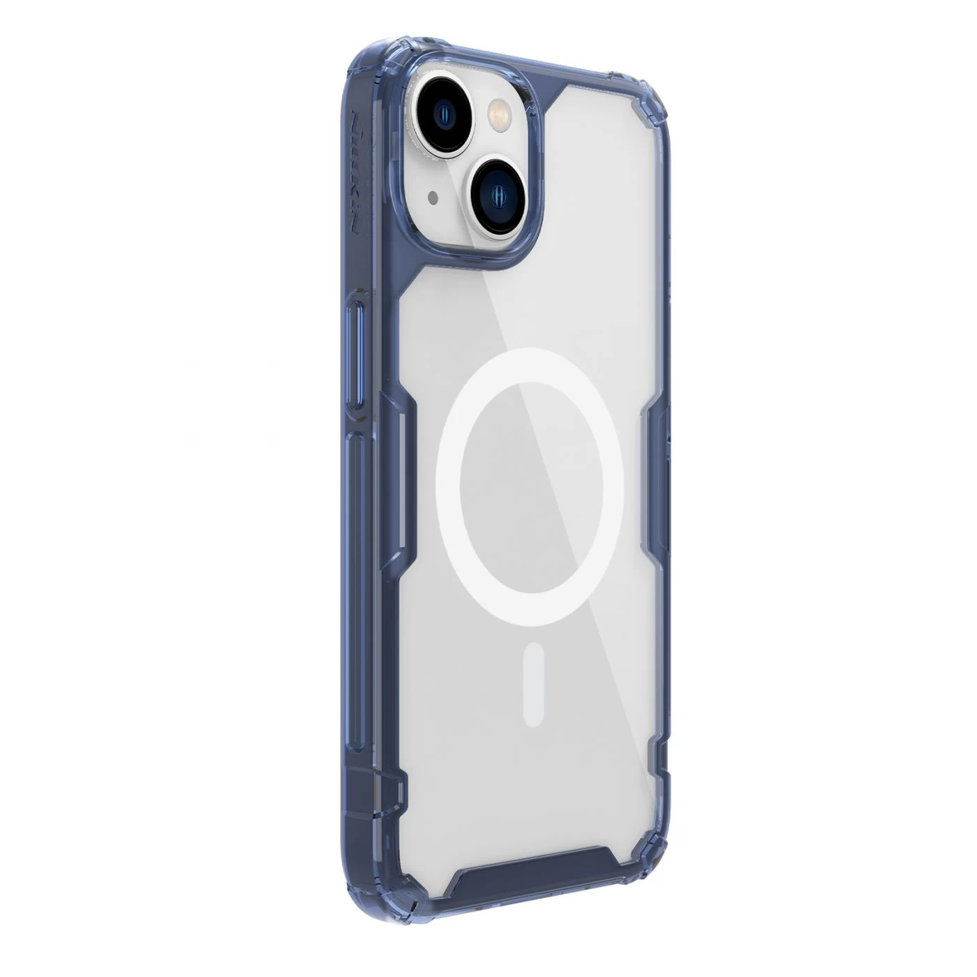 Apple iPhone 14 Plus skal genomskinlig blå Nillkin TPU Pro Magnetic