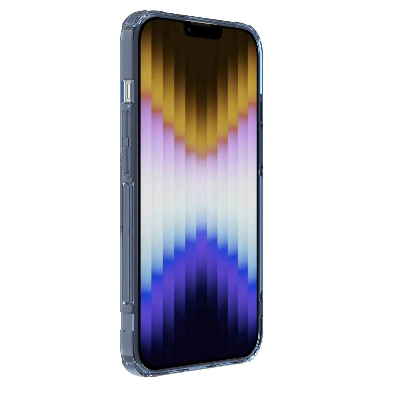 Apple iPhone 14 Plus skal genomskinlig blå Nillkin TPU Pro Magnetic
