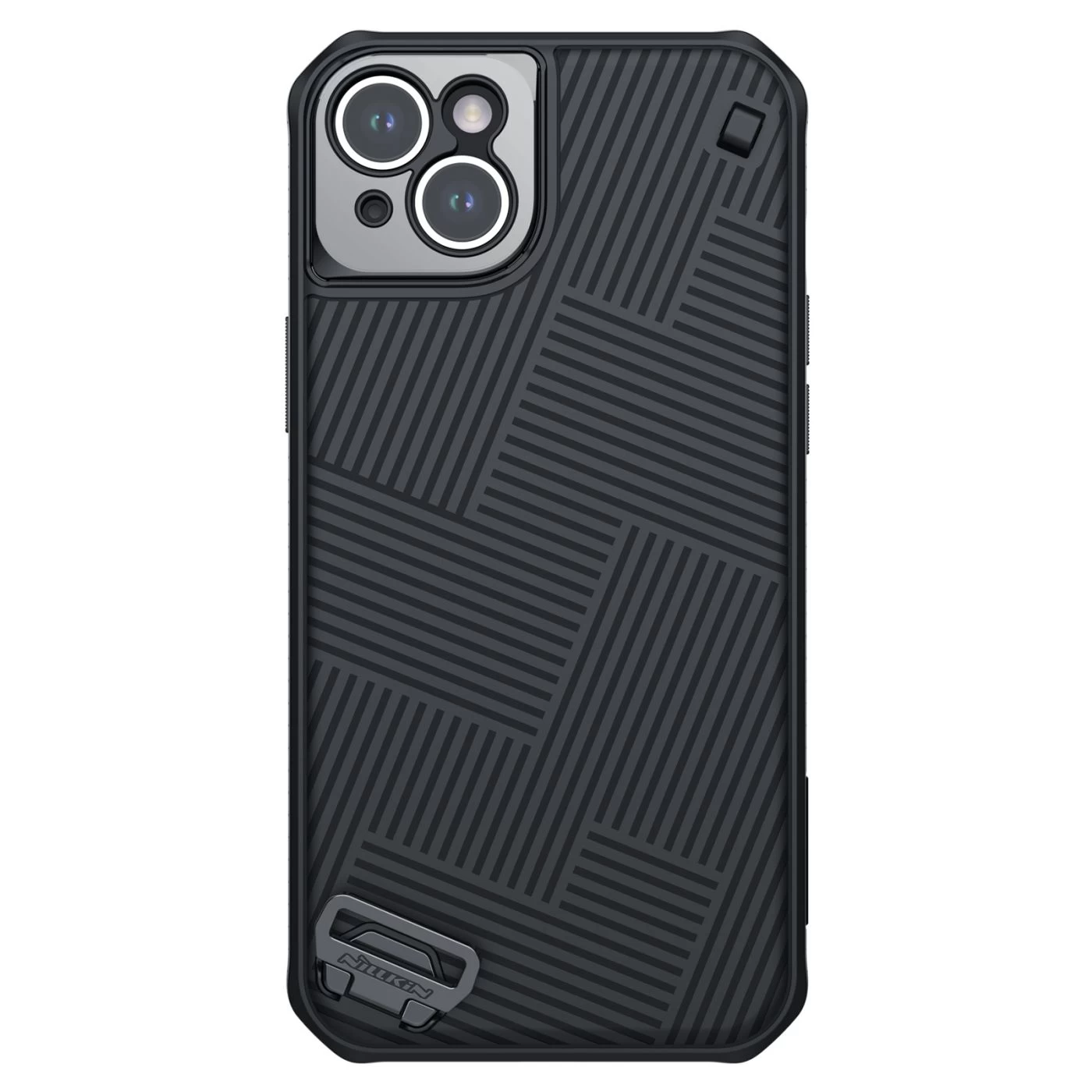 Apple iPhone 14 Plus ümbris must Nillkin Strap Magnetic