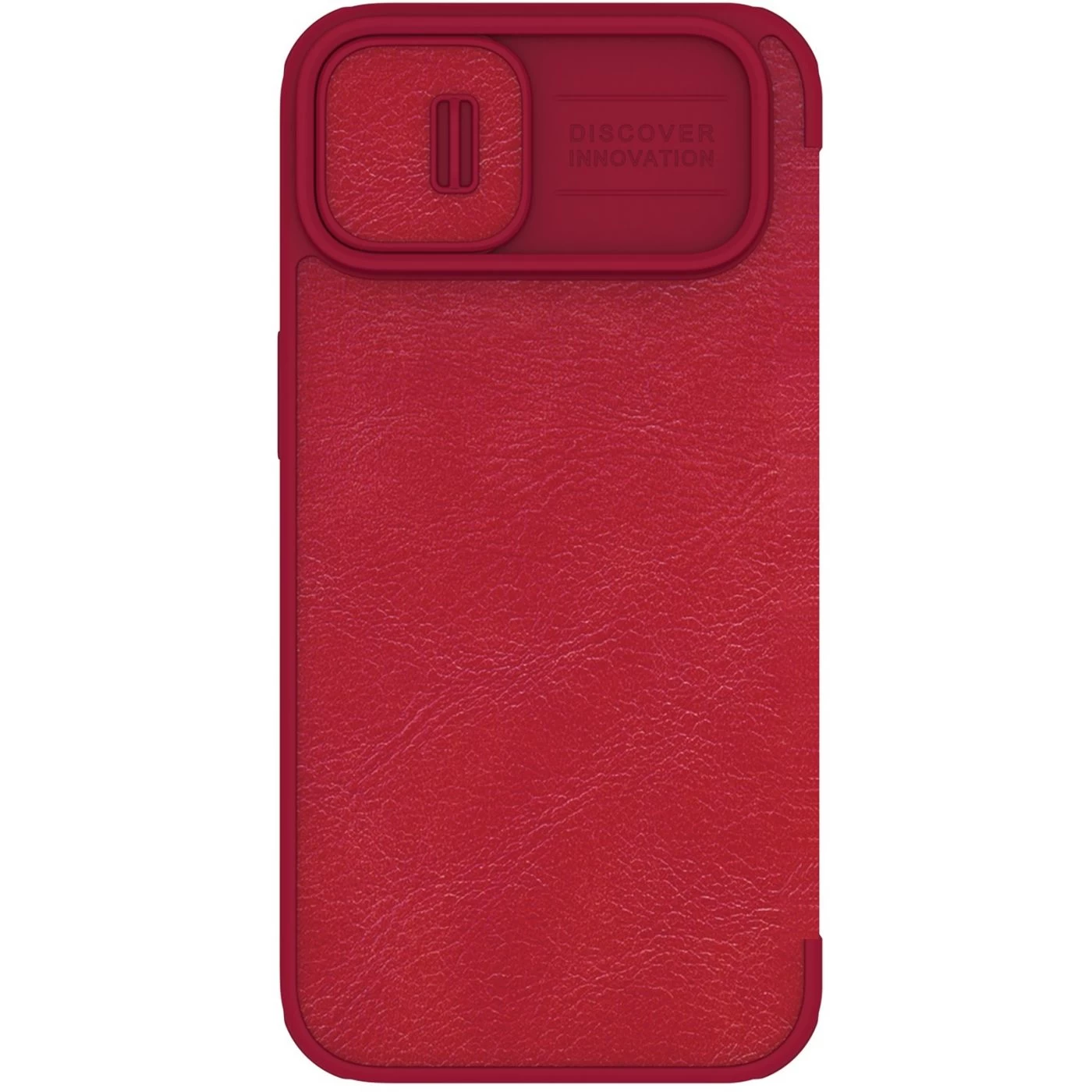 Apple iPhone 14 Plus case red Nillkin Qin Pro Leather