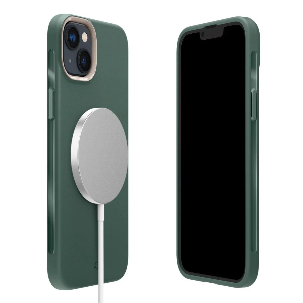 Apple iPhone 14 Plus case green SPIGEN CYRILL ULTRA Color Mag Magsafe