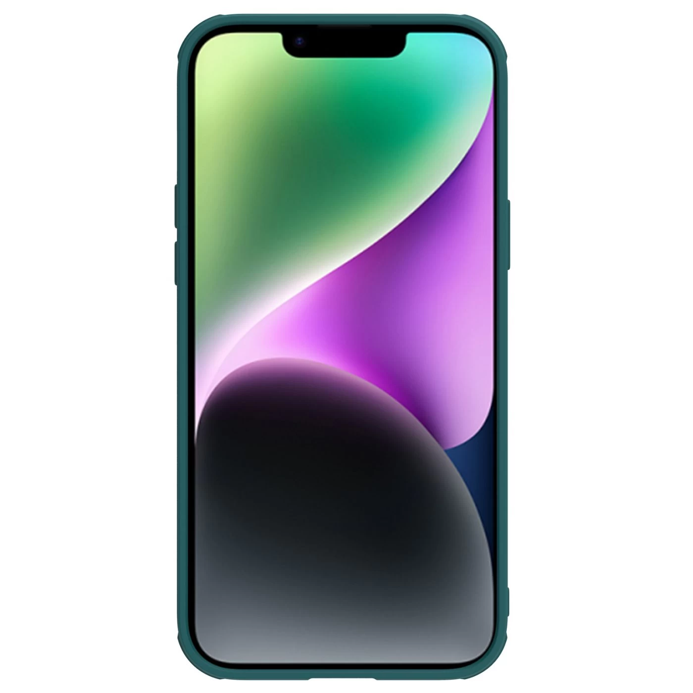 Apple iPhone 14 Plus dėklas žalia NILLKIN CAMSHIELD LEATHER S