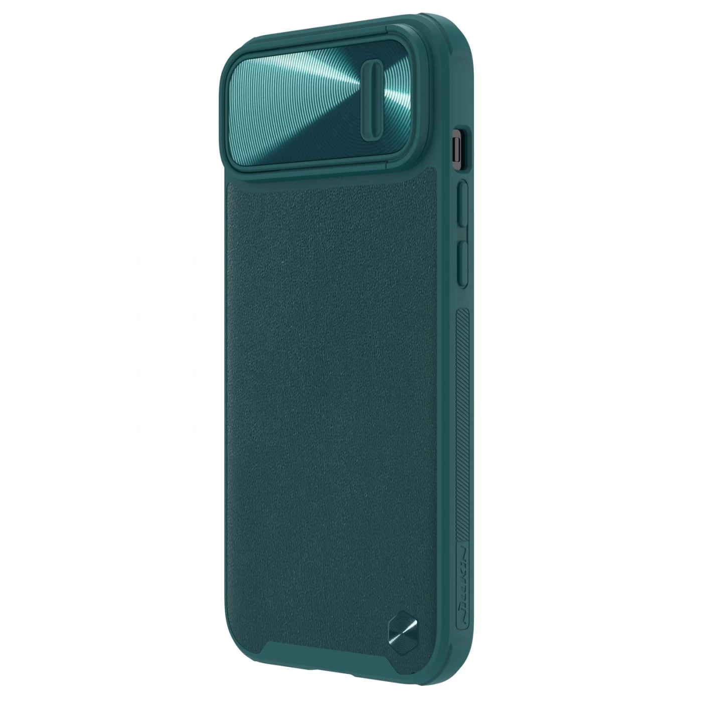 Apple iPhone 14 Plus dėklas žalia NILLKIN CAMSHIELD LEATHER S