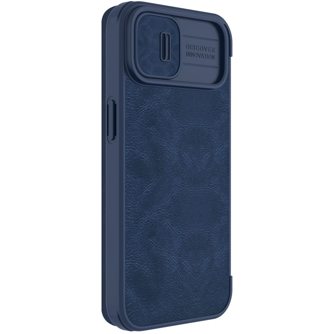 Apple iPhone 14 Plus чехол синий Nillkin Qin Pro Leather