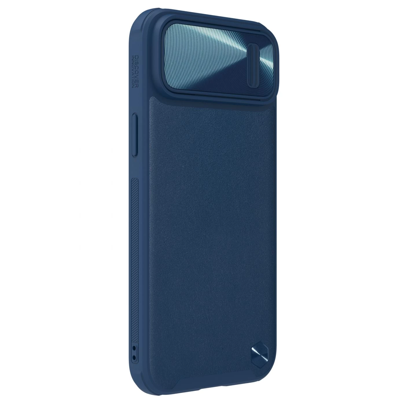 Apple iPhone 14 Plus ümbris sinine Nillkin CamShield Leather S Magnetic