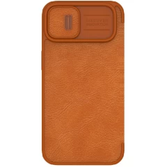 Apple iPhone 14 Plus чехол коричневый Nillkin Qin Pro Leather