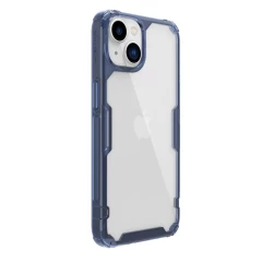 Apple iPhone 14 Plus case translucent blue Nillkin TPU Pro 